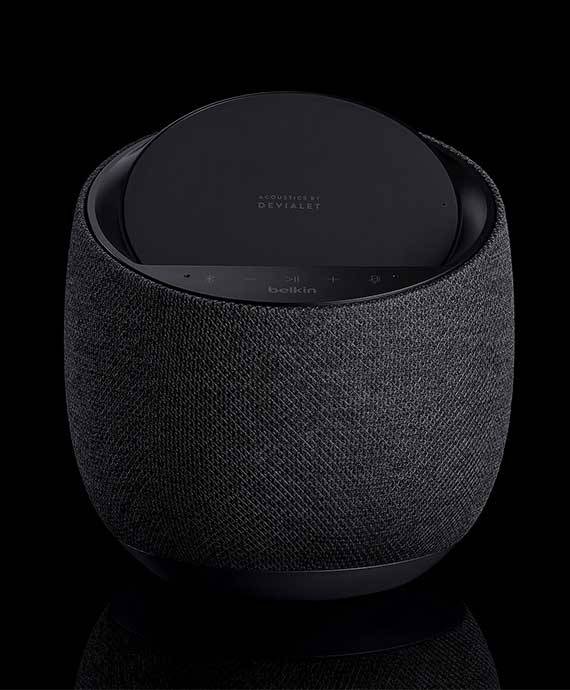 BELKIN SOUNDFORM™ ELITE SMART SPEAKER + WIRELESS CHARGER