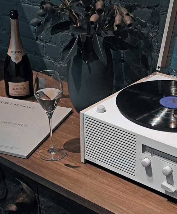 Krug and Devialet: the luxury box set of Lost Editions