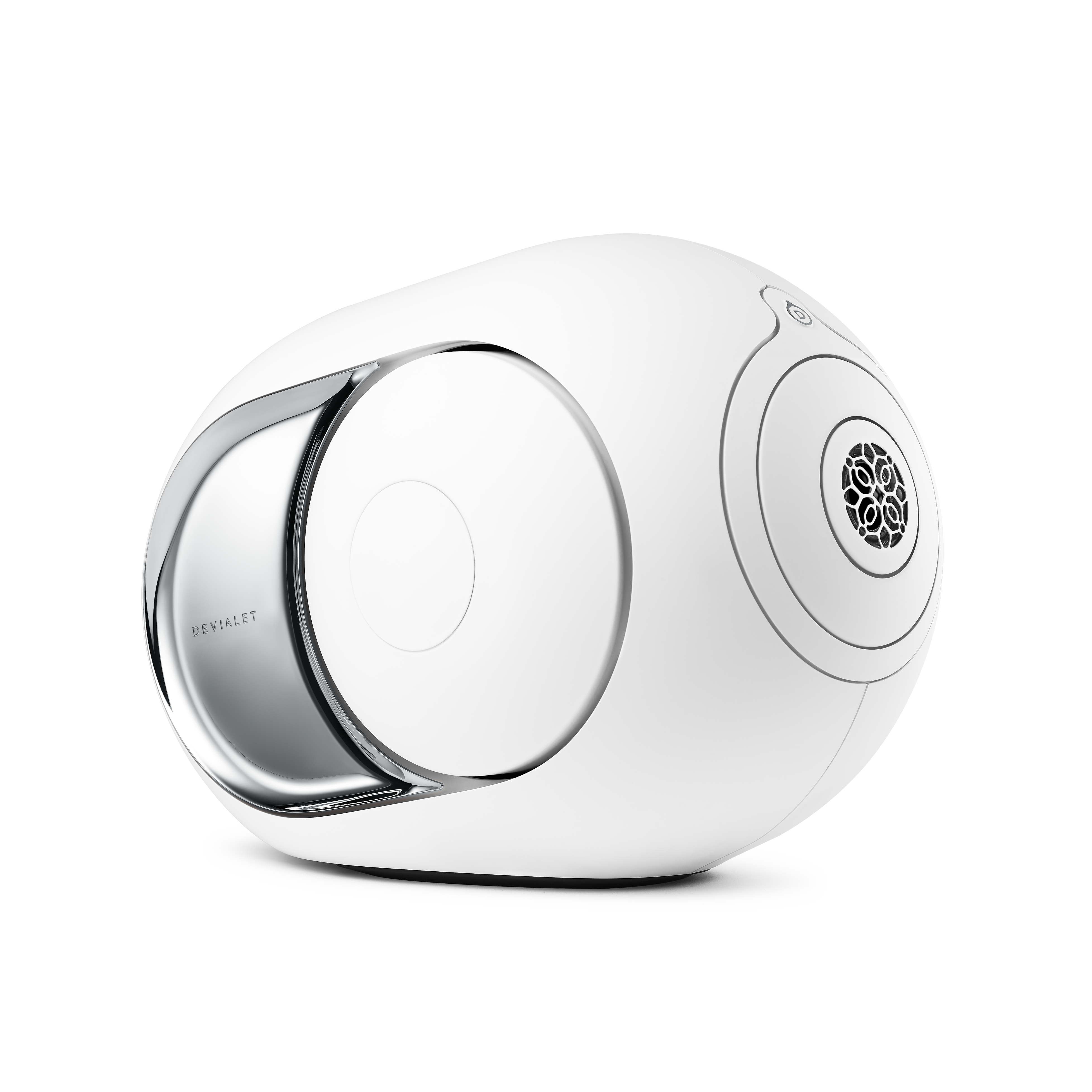 スピーカー・ウーファー Devialet Phantom 1 103db light chrome Phantom Ultimate 108 dB ライトパールボディ - ハイエンド