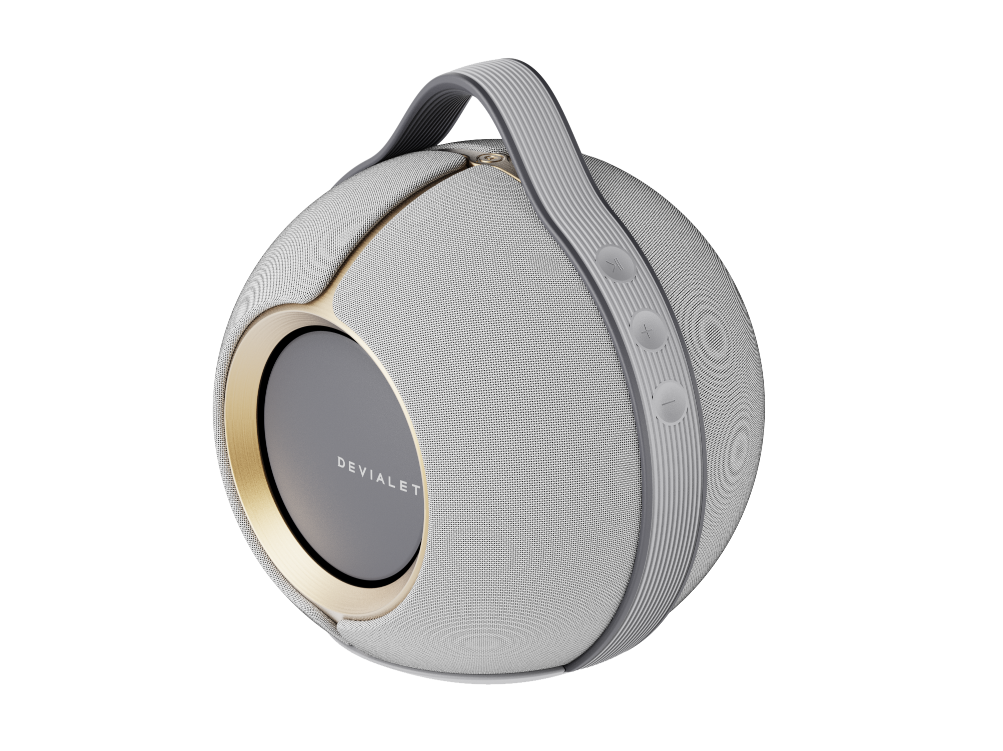 Opera ワイヤレススピーカー 球形 グレー　ゴールドDEVIALET Devialet Mania Opéra de Paris - Tragbarer HiFi-Lautsprecher