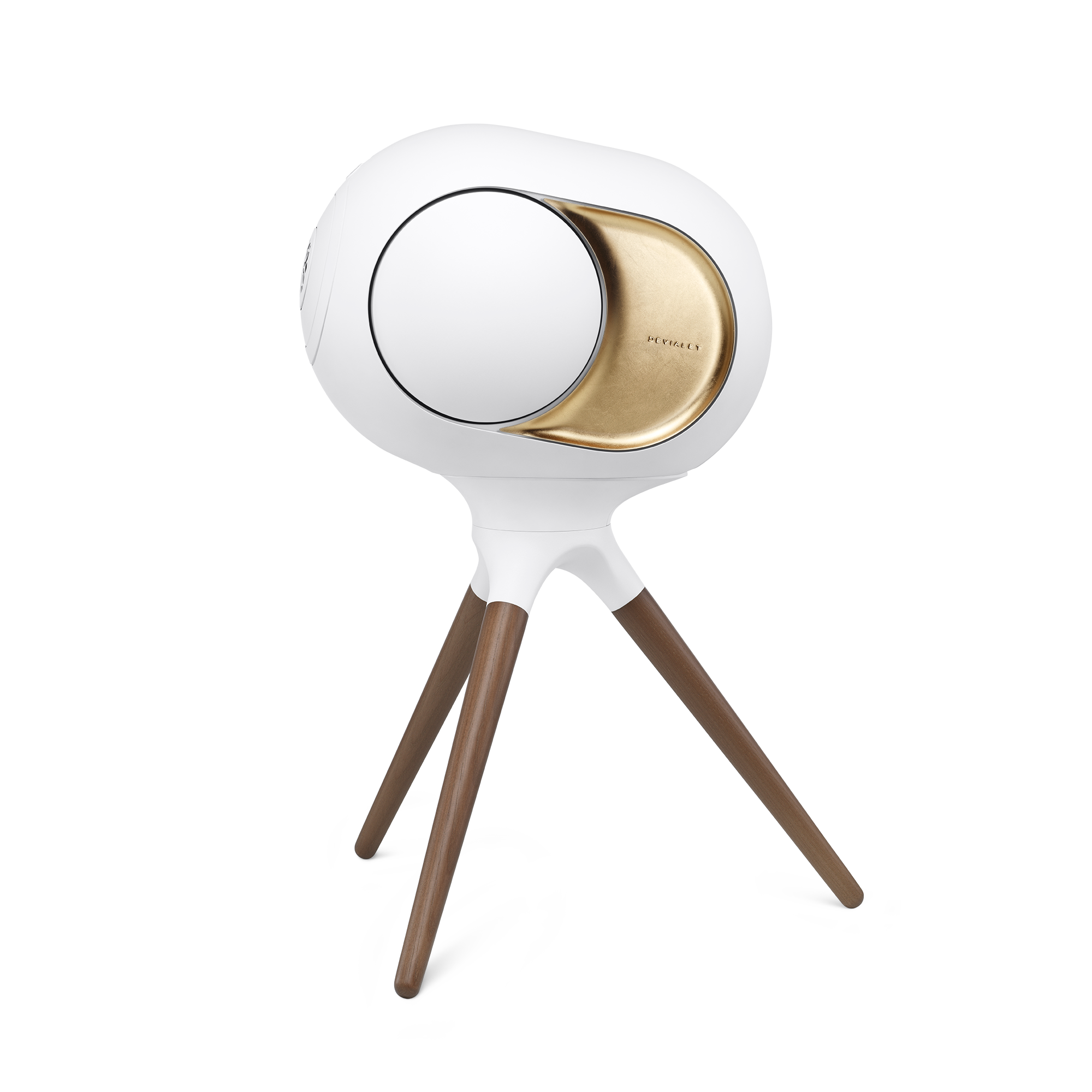 DEVIALET PHANTOM I 108db GOLD + 純正スタンド Tree ホワイト - Phantom Ultimate 108 dB用スマートスタンド