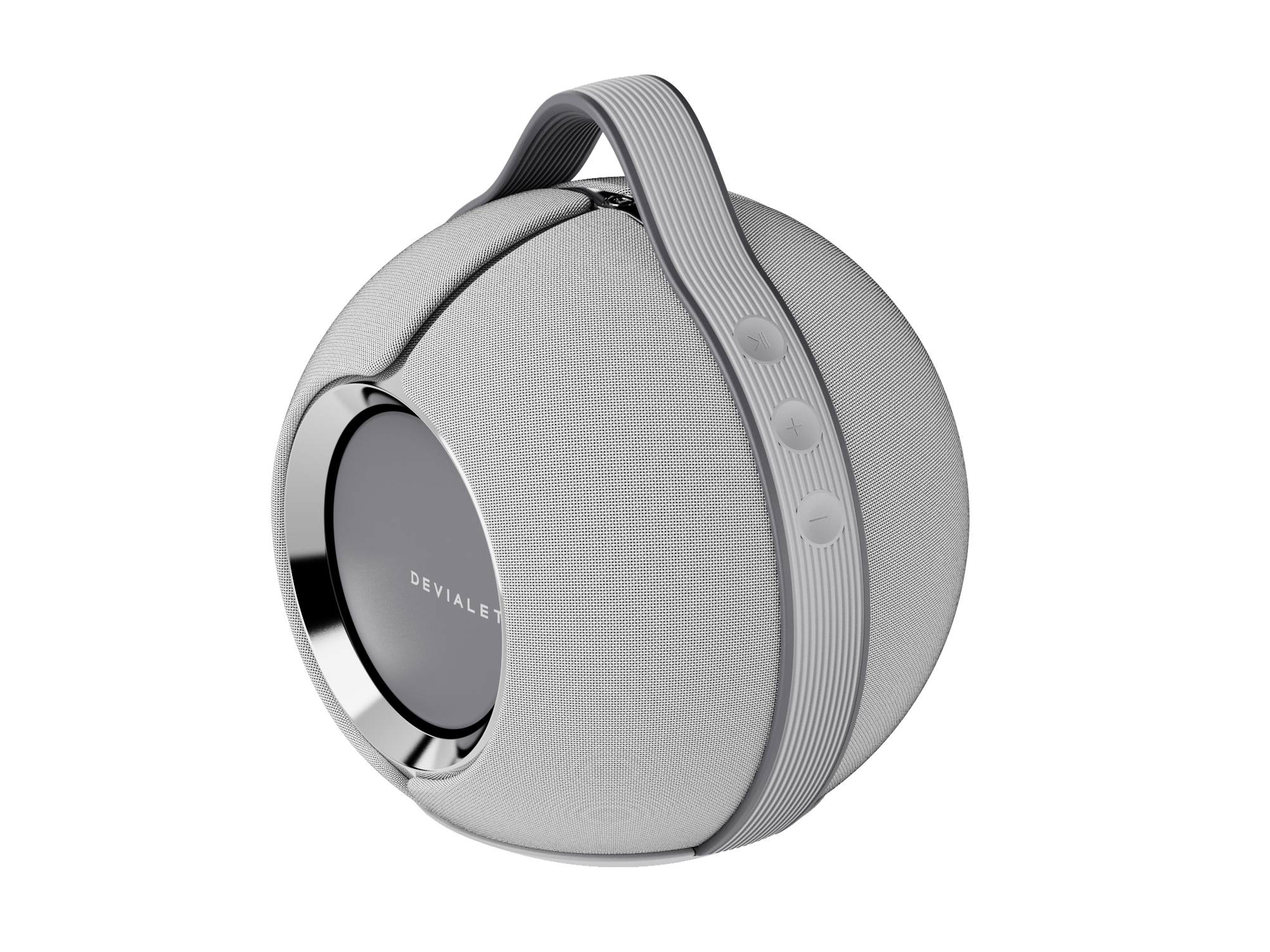 【美品】DEVIALET Mania Light Grey Mania Devialet Mania - Portable High-Fidelity Speaker - Light Grey