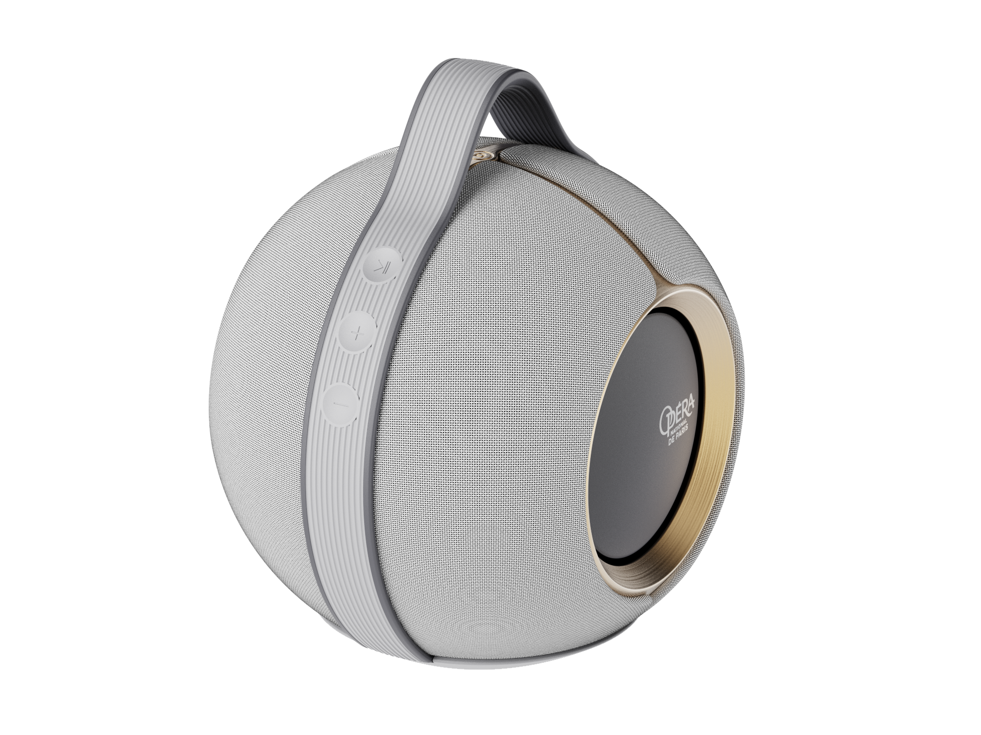 Opera ワイヤレススピーカー 球形 グレー　ゴールドDEVIALET Devialet Mania Opéra de Paris - Portable Hi-Fi Speaker