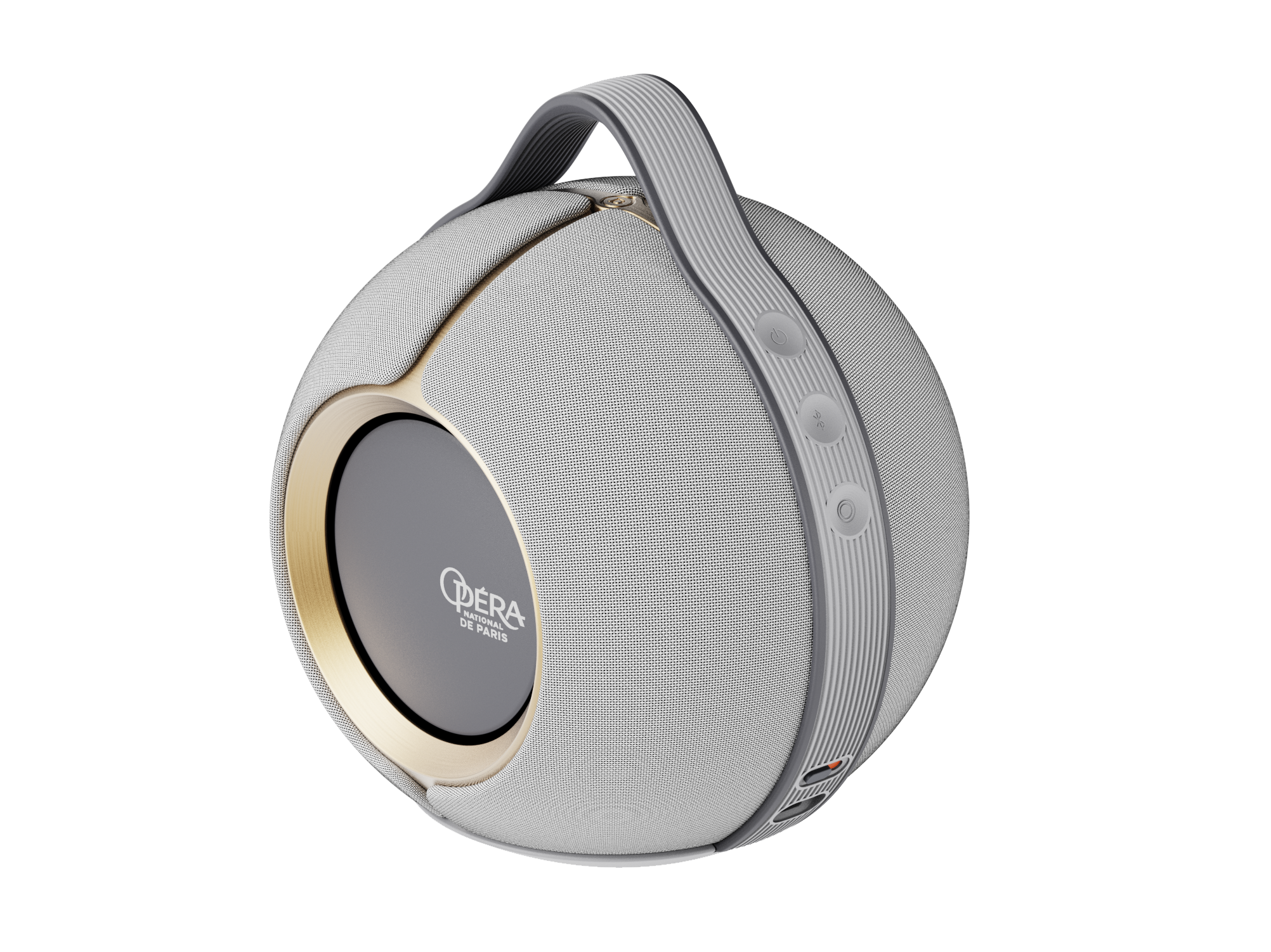Opera ワイヤレススピーカー 球形 グレー　ゴールドDEVIALET Devialet Mania Opéra de Paris - Portable Hi-Fi Speaker