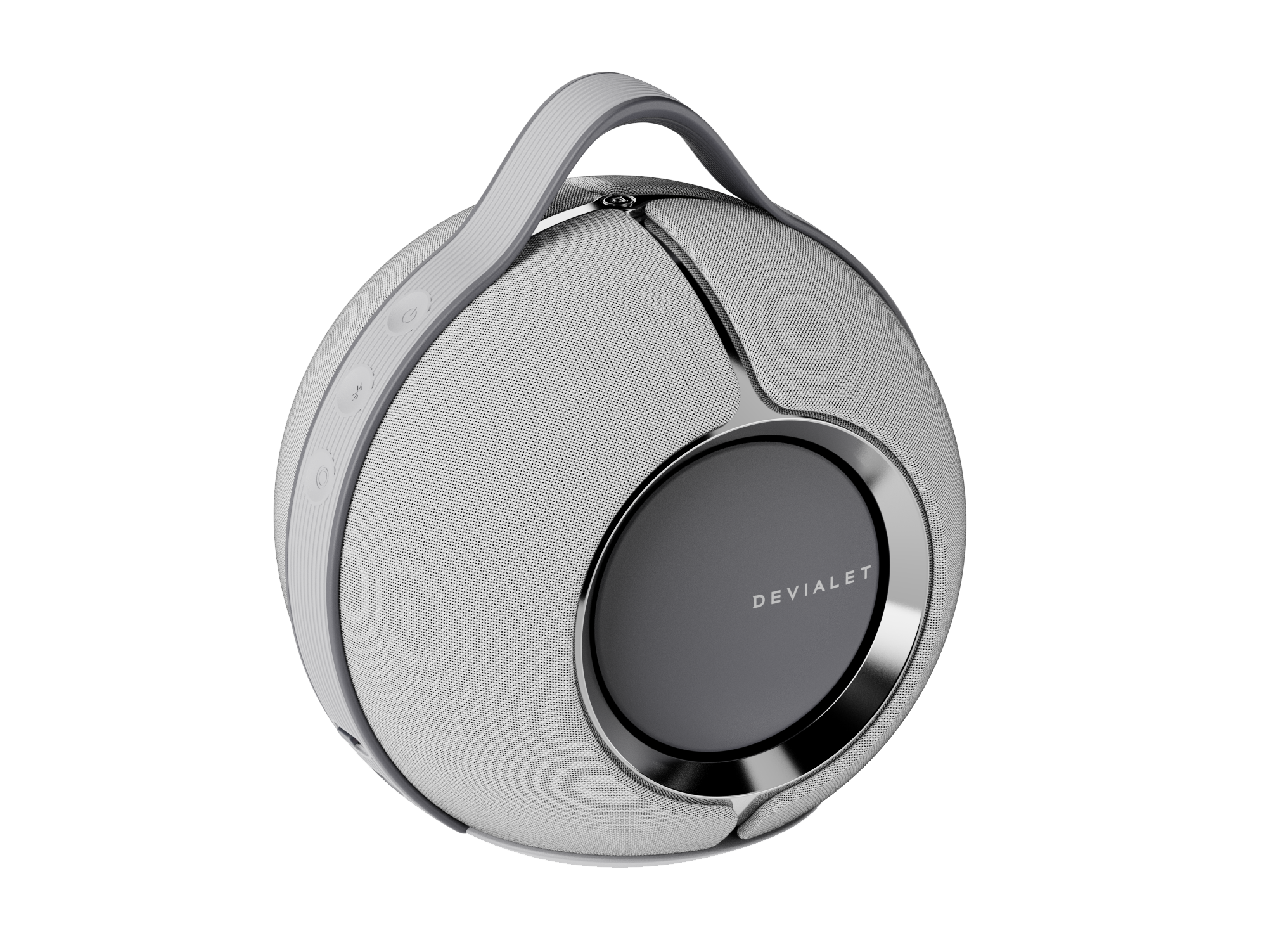 Devialet ワイヤレススピーカー ホワイト Devialet Mania - Portable High-Fidelity Speaker - Light Grey