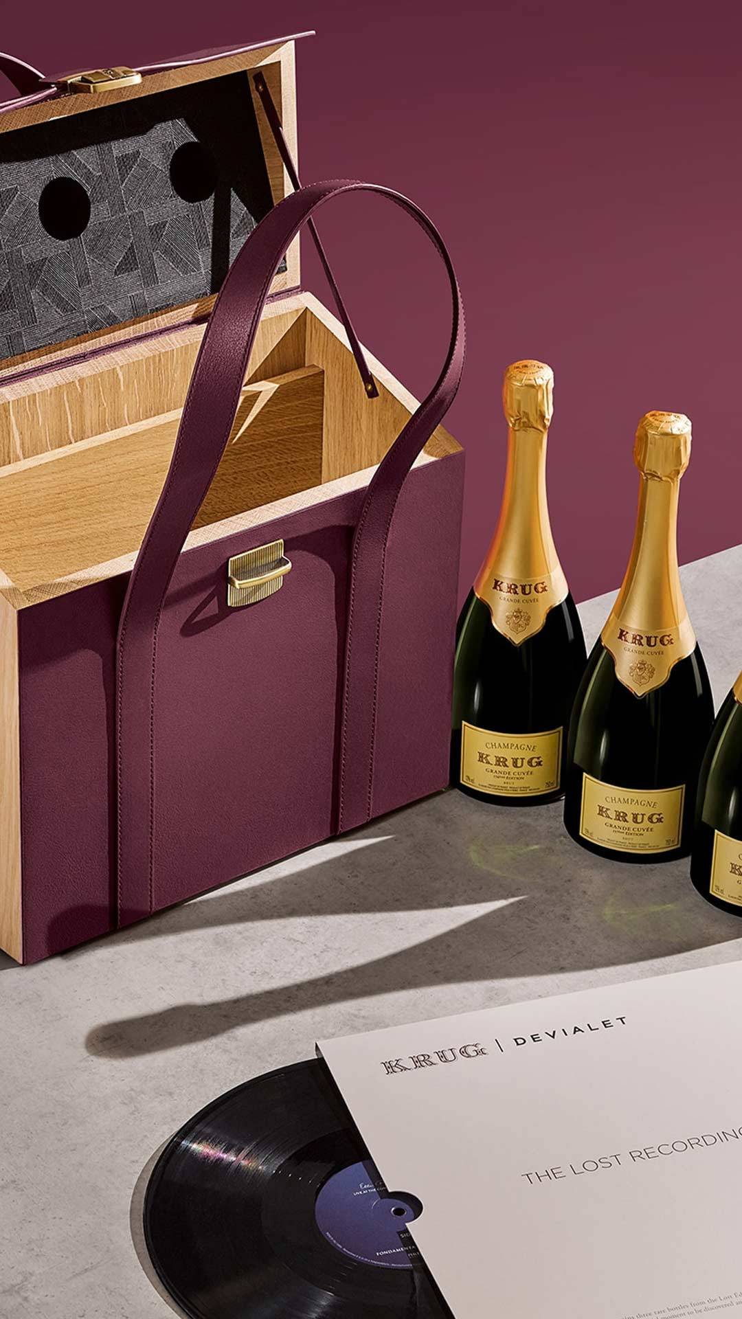 Krug and Devialet: the luxury box set of Lost Editions