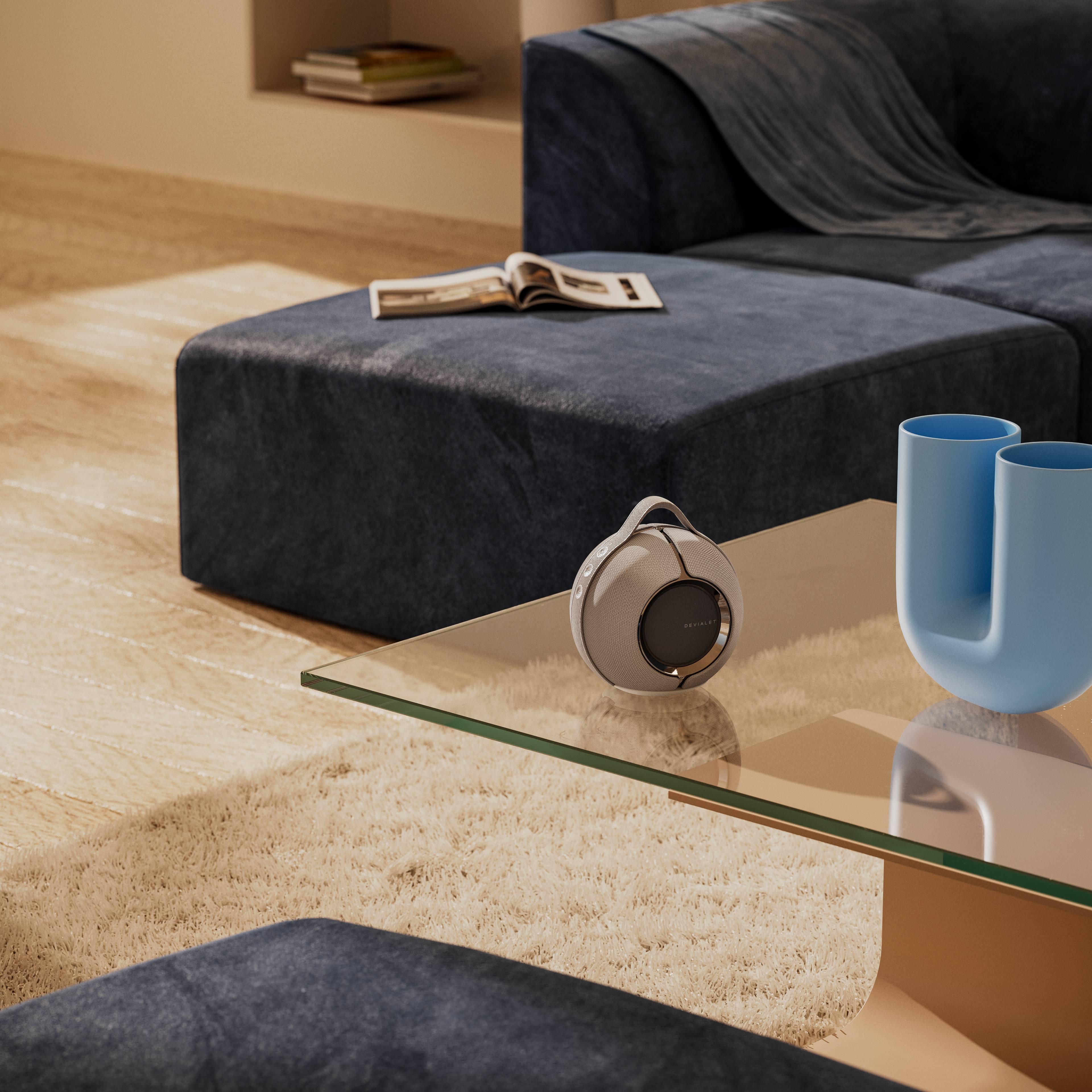 Devialet Mania - Portable High-Fidelity Speaker - Light Grey