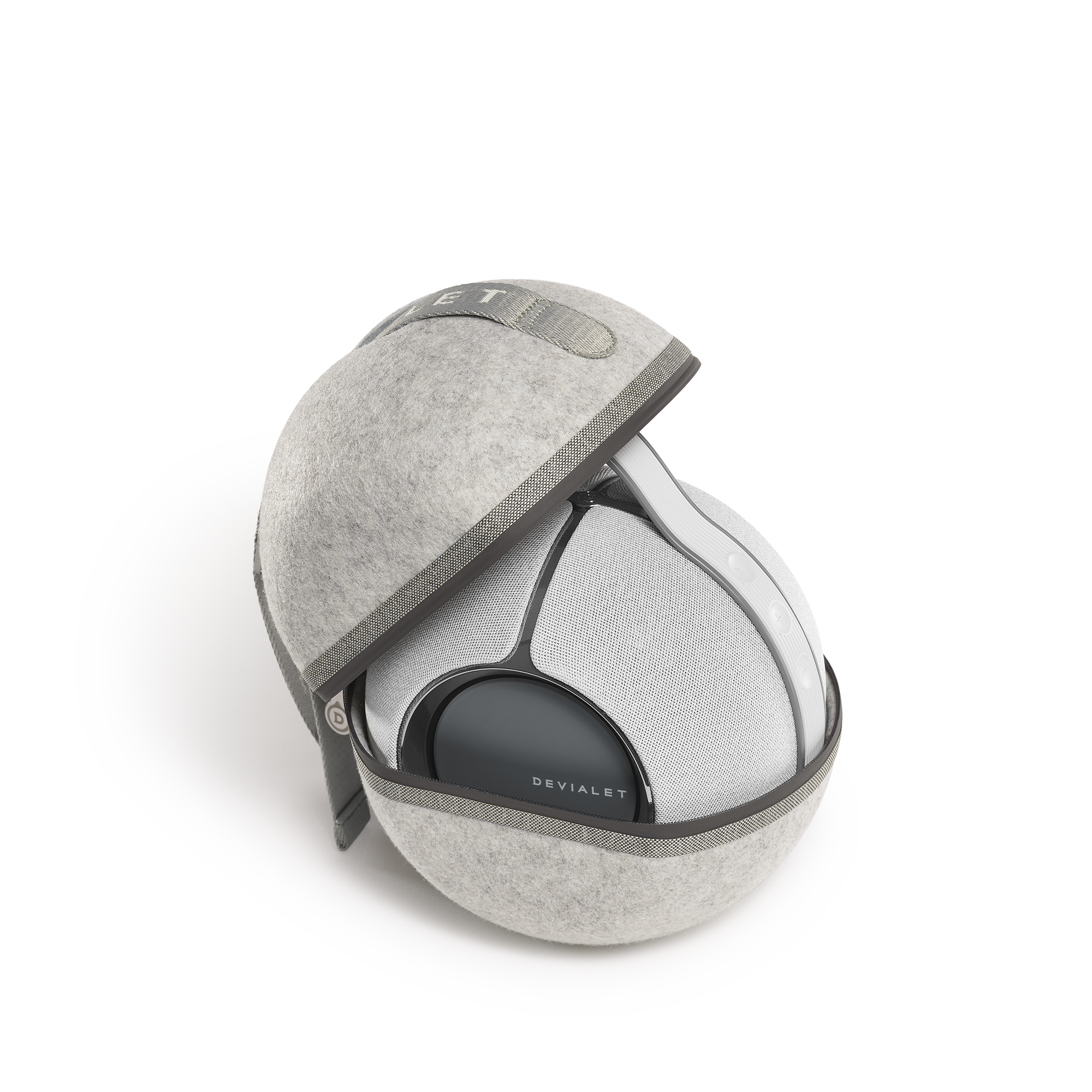Devialet - Mania Cocoon Portable Speaker - Light Grey - Thumbnail 3