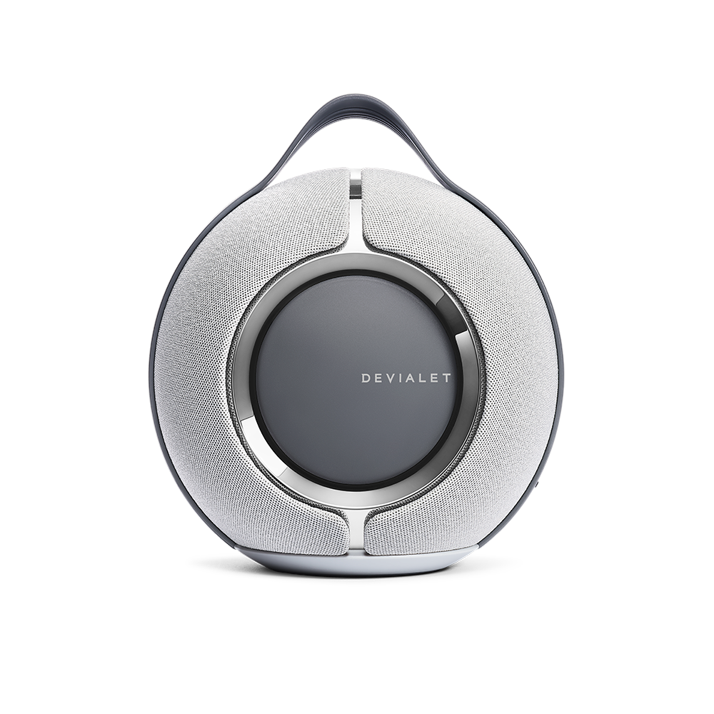 【美品】DEVIALET Mania Light Grey Mania Devialet Mania - ポータブル ハイフィデリティ スピーカー