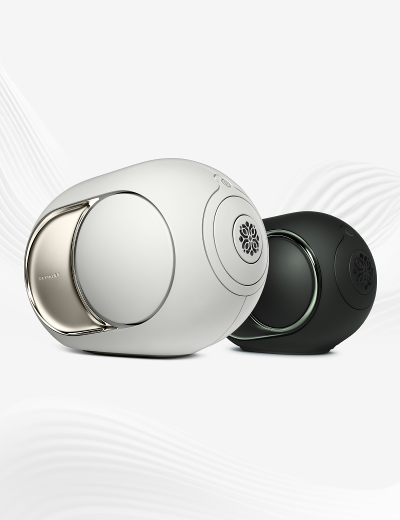 Devialet Phantom スピーカー103dB Phantom I 103 dB Light Chrome - High-end wireless speaker