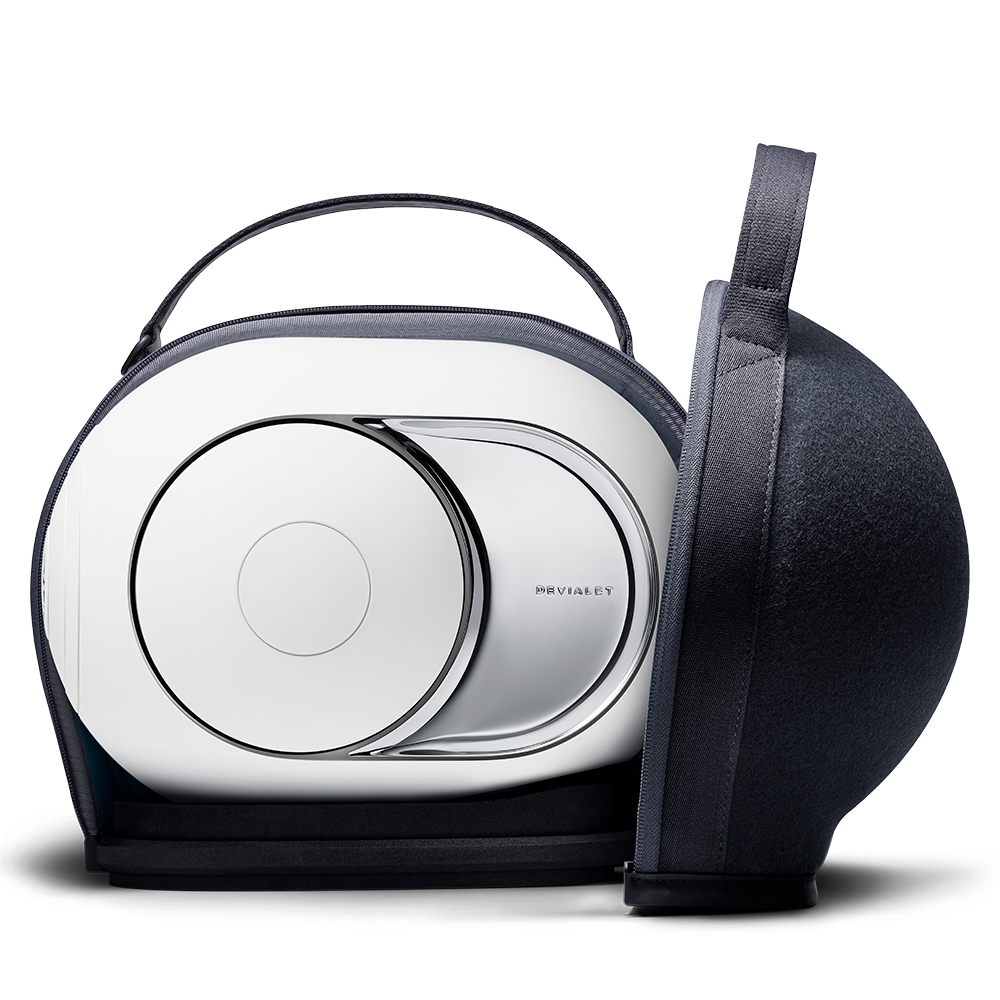 スピーカー・ウーファー Devialet Phantom 1 103db light chrome Phantom I 103 dB Custom Light Chrome - real business partner