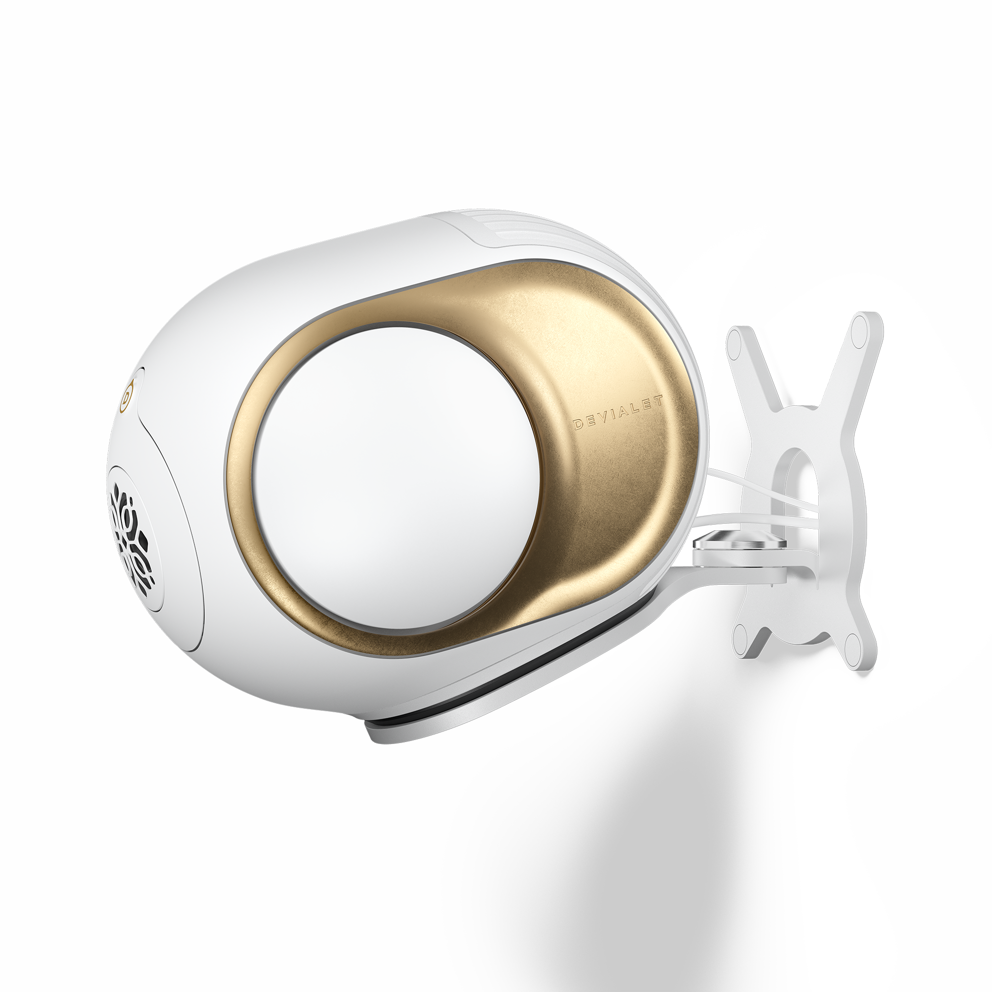 Gecko Iconic White - Phantom Ultimate 98 dB Wall mount