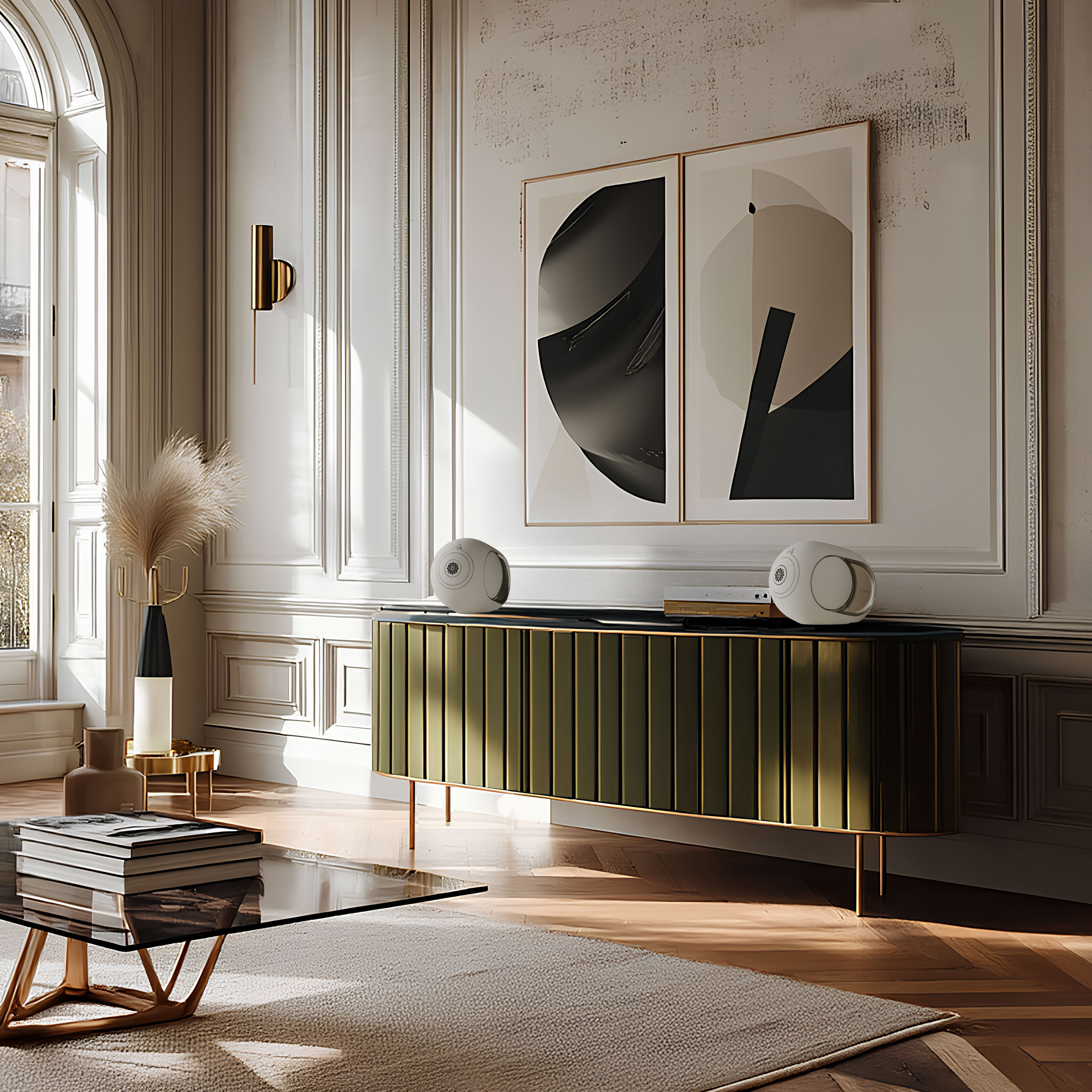 スピーカー・ウーファー DEVIALET PHANTOM I 108db GOLD Phantom I 108 dB Opéra de Paris - ハイエンド ワイヤレススピーカー