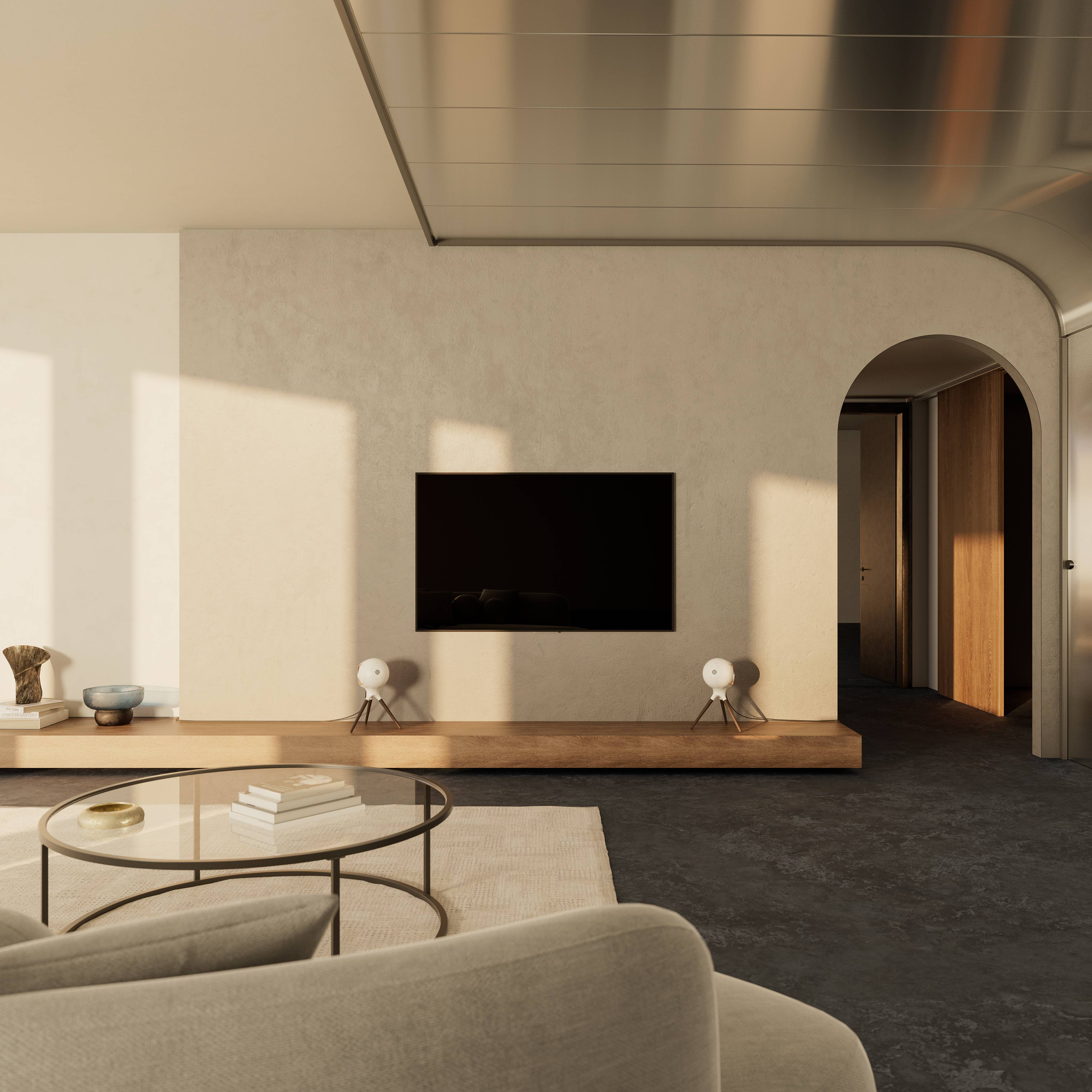 Phantom I 103 dB Light Chrome Stereo - High-end speaker