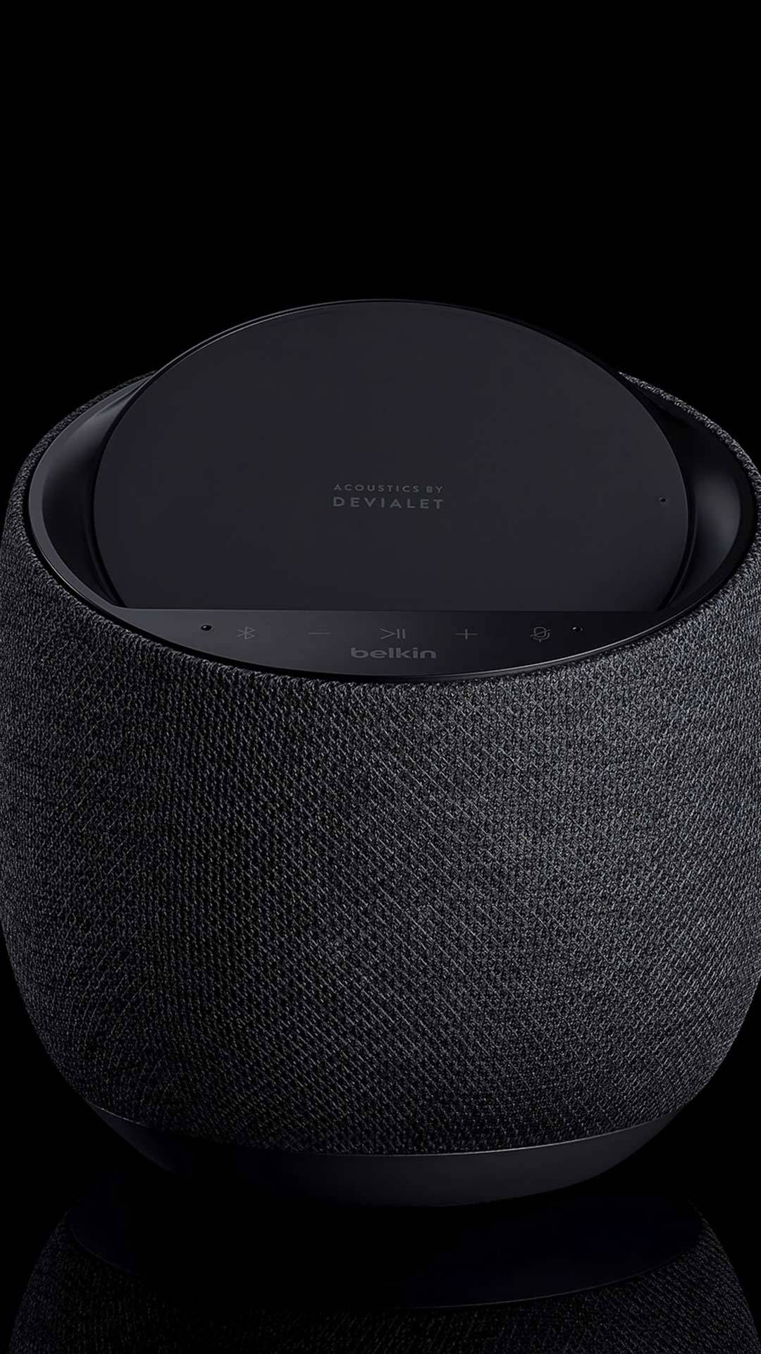 Belkin SOUNDFORM ELITEスマートスピーカー DEVIALET SOUNDFORM ELITE Hi-Fiスマートスピーカー+ワイヤレス充電器